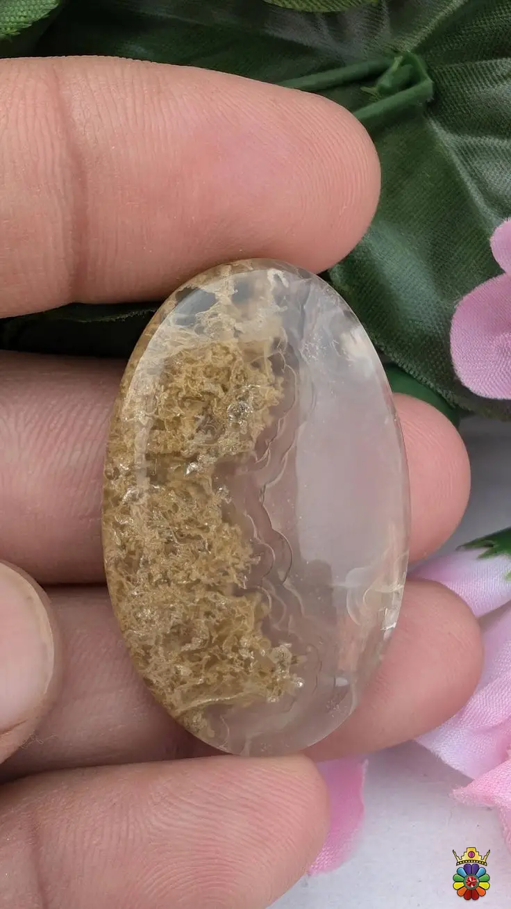 سنگ کالسدونی قهوه‌ای